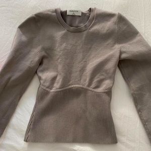 Aritzia Babaton Sculpt Long Sleeve